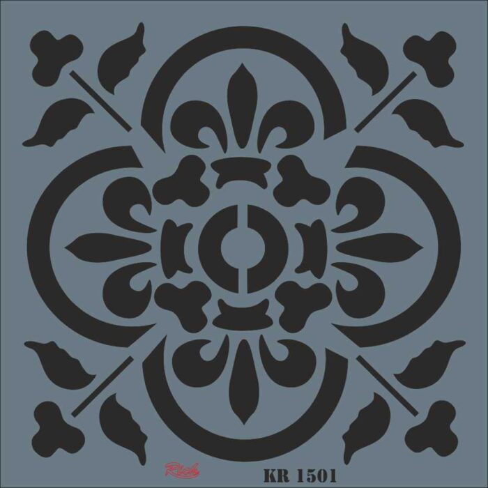 Stencil Rich Tile Serie 30x30 cm KR1501