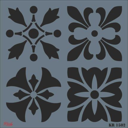 Stencil Rich Tile Serie 30x30 cm KR1502