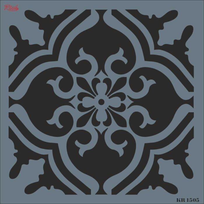 Stencil Rich Tile Serie 30x30 cm KR1505