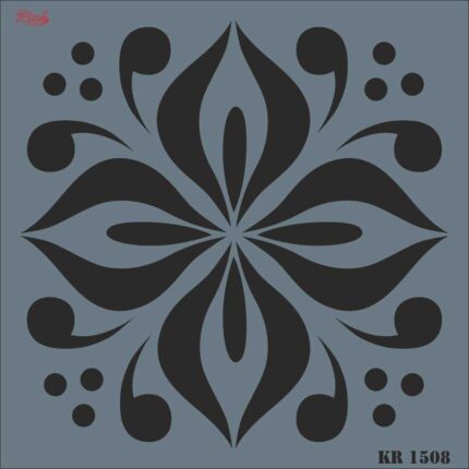 Stencil Rich Tile Serie 30x30 cm KR1508