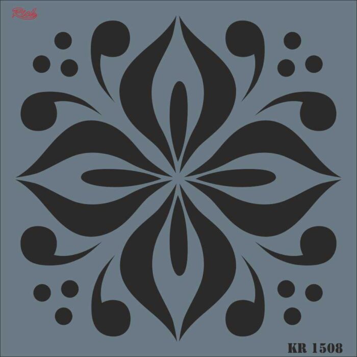 Stencil Rich Tile Serie 30x30 cm KR1508