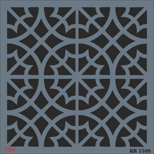 Stencil Rich Tile Serie 30x30 cm KR1509