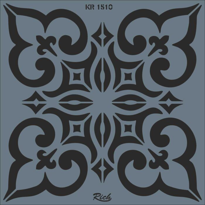 Stencil Rich Tile Serie 30x30 cm KR1510